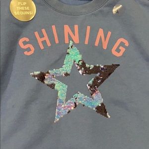 Shining star sweatshirt (L)
